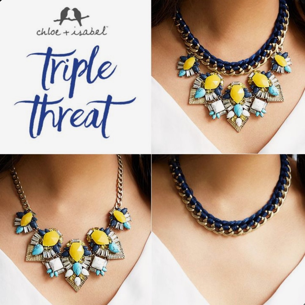 🆕🍋 Limoncello Statement Necklace Set c+i N422